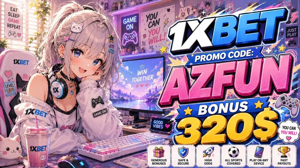 1xbet bonus spin, how the welcome package and promo code AZFUN work